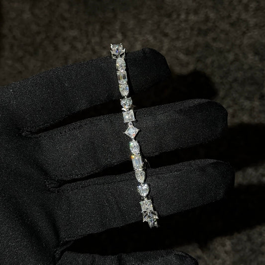 4.4mm Fancy Tennis Bracelet