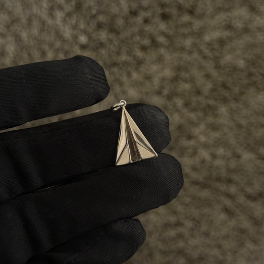 Paper Plane Pendant