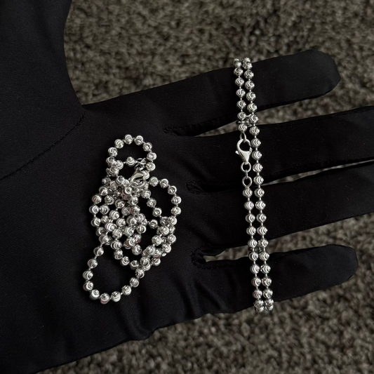 4mm Diamond Cut Ball Chain